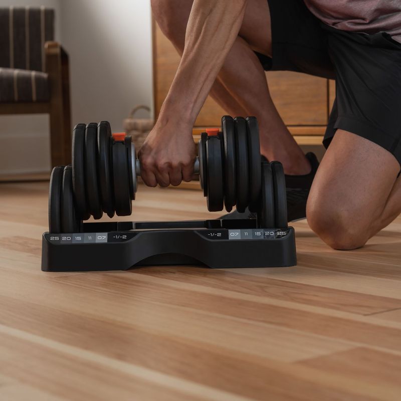 Hantle regulowane NordicTrack 2 x 25 kg black 7
