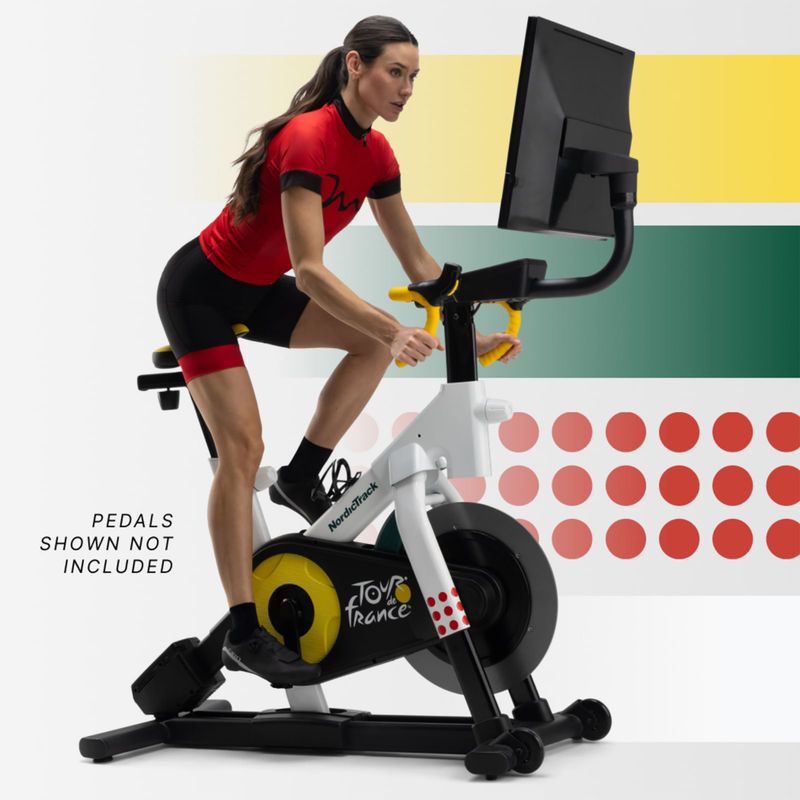 Rower spinningowy NordicTrack Tour de France black/white/yellow 12
