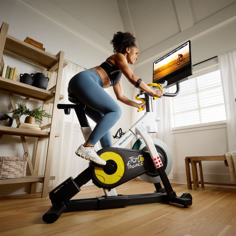 Rower spinningowy NordicTrack Tour de France black/white/yellow 14