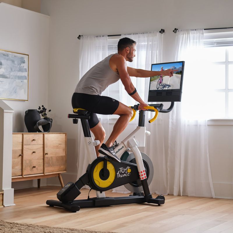 Rower spinningowy NordicTrack Tour de France black/white/yellow 16
