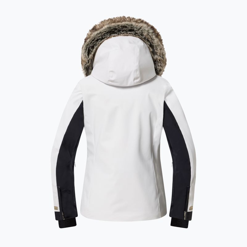 Kurtka narciarska damska Descente Shirring super white 4