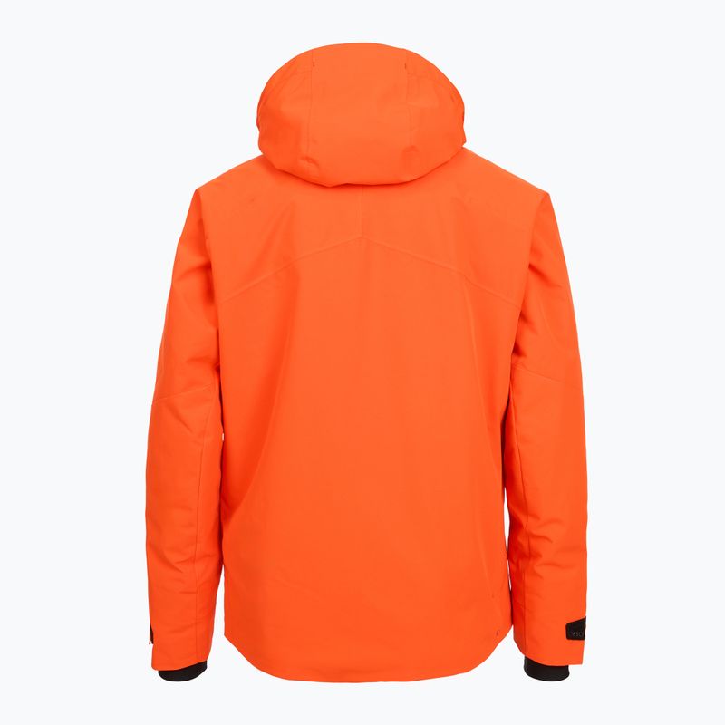 Kurtka narciarska męska Descente Angular Line mandarin orange 2