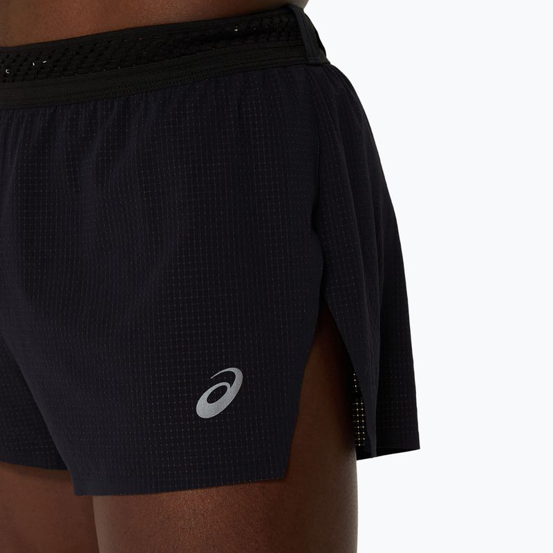 Spodenki do biegania męskie ASICS Metarun Split 2025 performance black 6