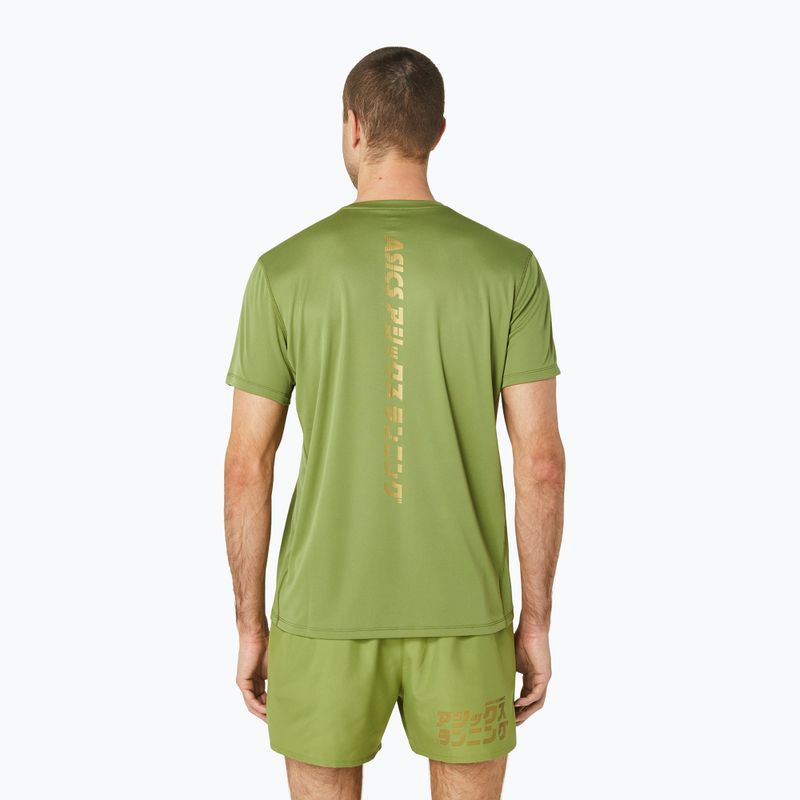 Koszulka do biegania męska ASICS Katakana Top cactus 5