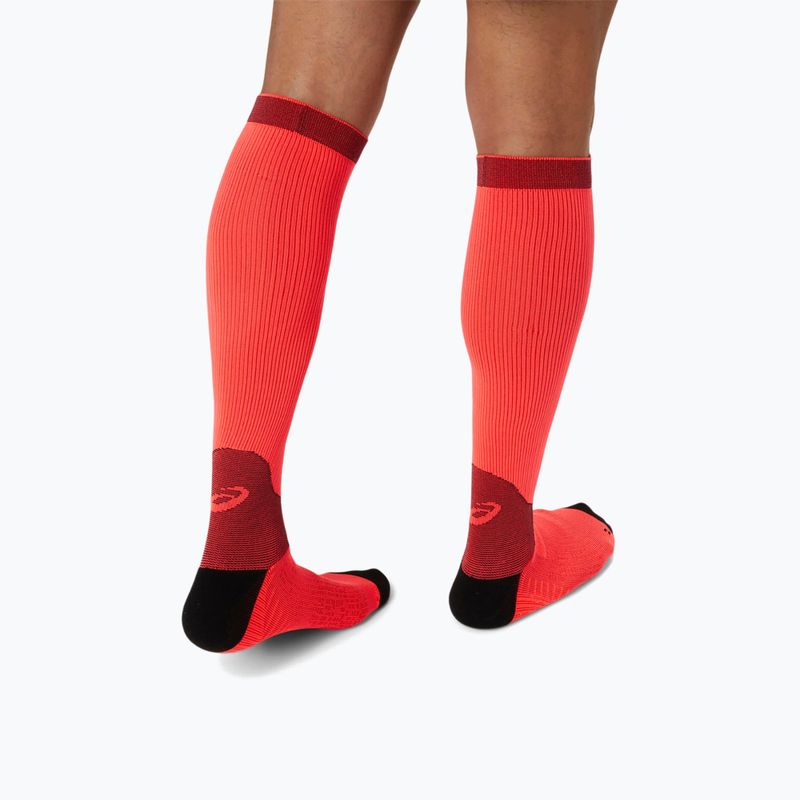 Skarpety ASICS Performance Run Compression sunrise red 6