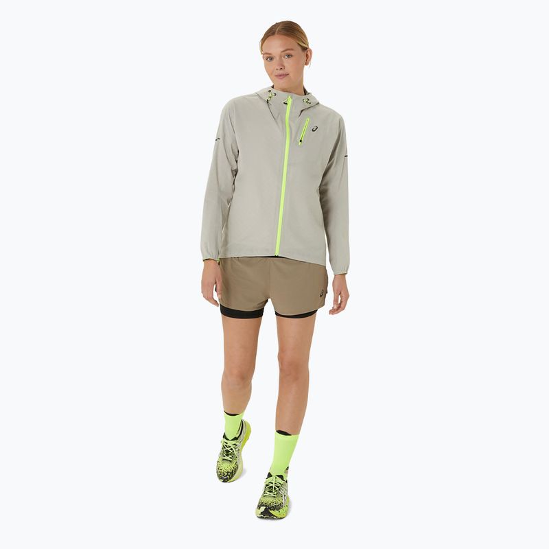 Spodenki do biegania damskie ASICS Fujitrail 2-N-1 pepper/performance black 2