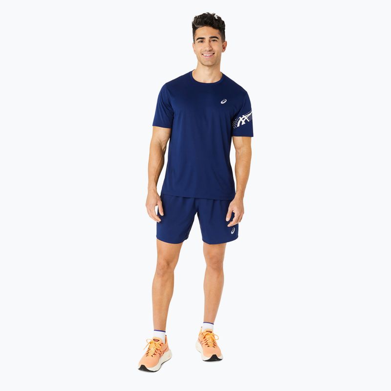 Spodenki do biegania męskie ASICS Icon performance blue expanse/birch 2