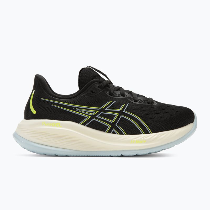 Buty do biegania damskie ASICS Gel-Cumulus 26 black/safety yellow 2