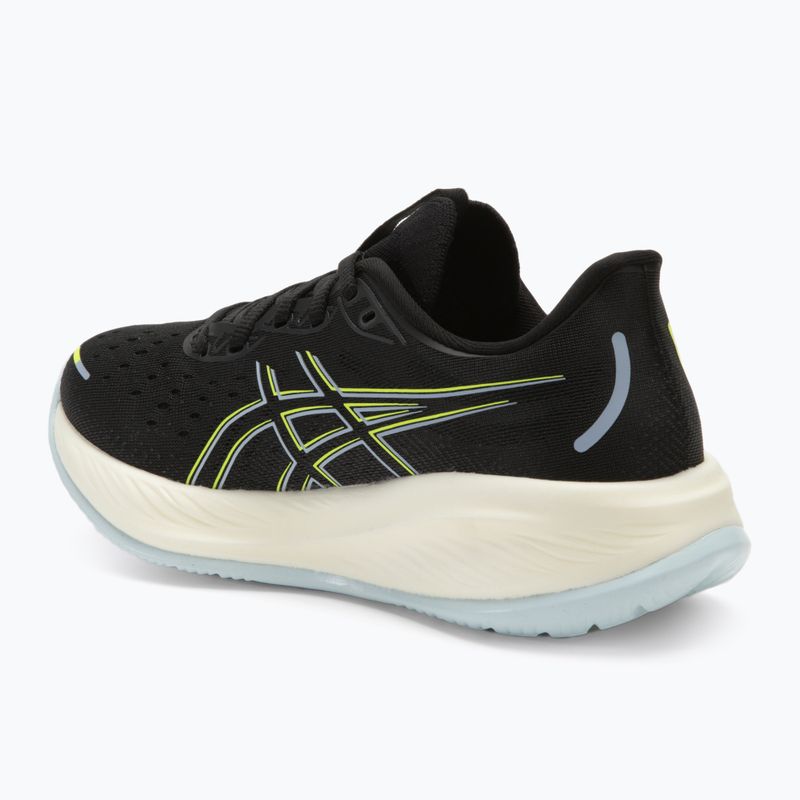 Buty do biegania damskie ASICS Gel-Cumulus 26 black/safety yellow 3