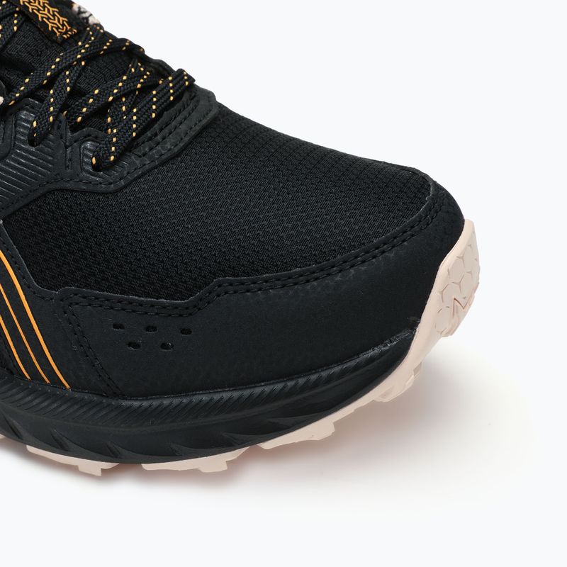 Buty do biegania damskie ASICS Gel-Venture 9 Waterproof black/stadium orange 7