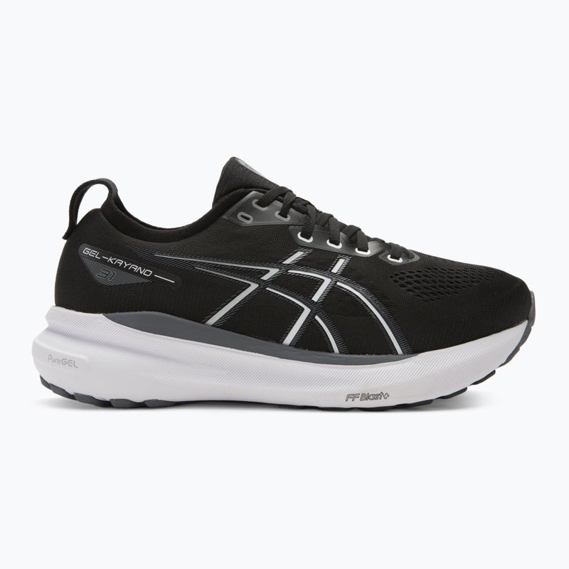 Buty do biegania męskie ASICS Gel-Kayano 31 Wide black/white 2