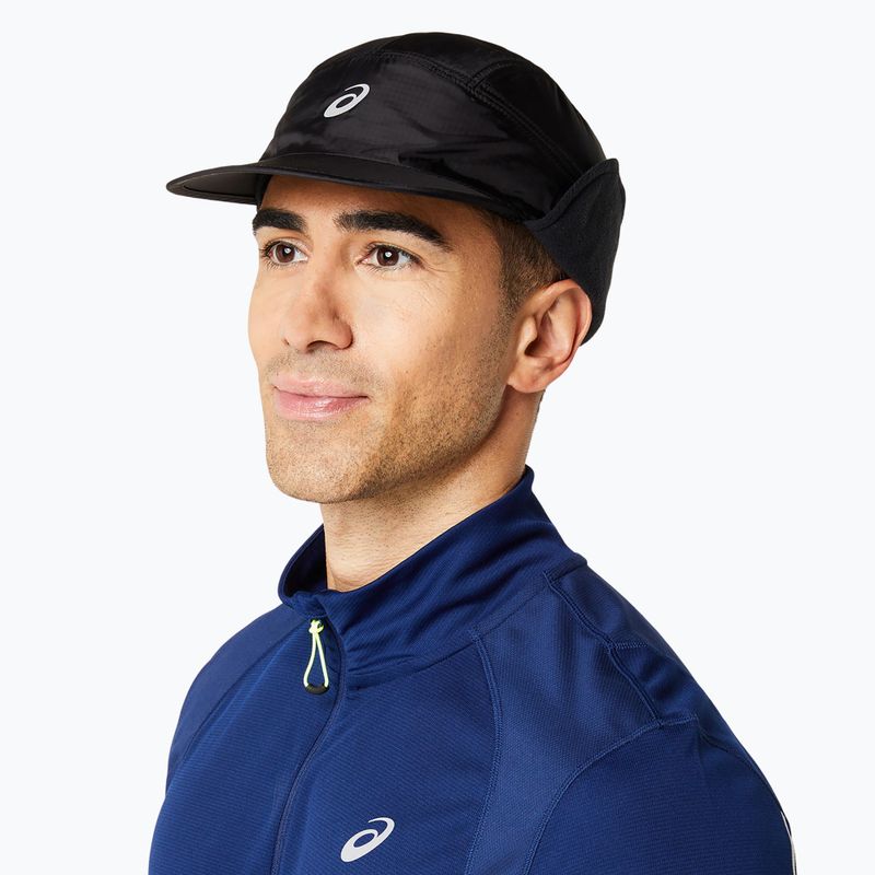 Czapka z daszkiem męska ASICS Winterized performance black 7