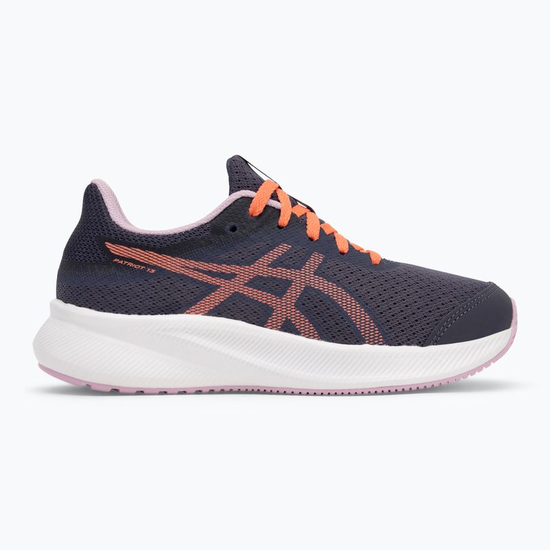 Buty do biegania dziecięce ASICS Patriot 13 GS indigo fog/papaya 2