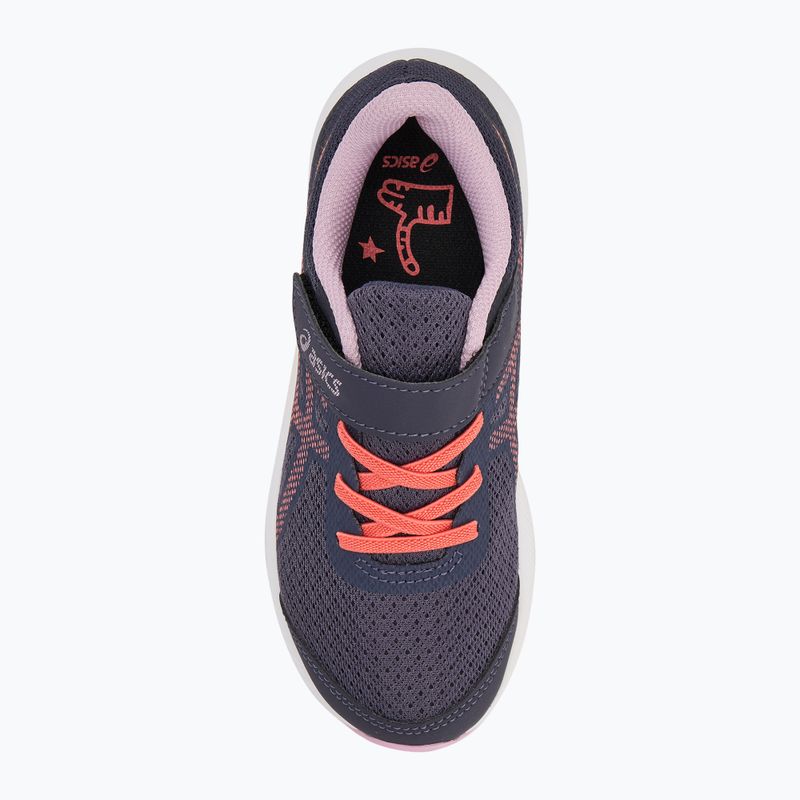 Buty do biegania dziecięce ASICS Patriot 13 PS indigo fog/papaya 5