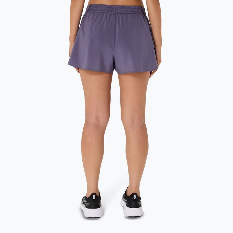 Spodenki do biegania damskie ASICS Core Split greyish purple 3