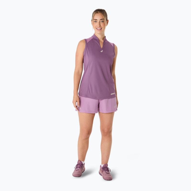 Koszulka tenisowa damska ASICS Padel Court Tank dark ube 2