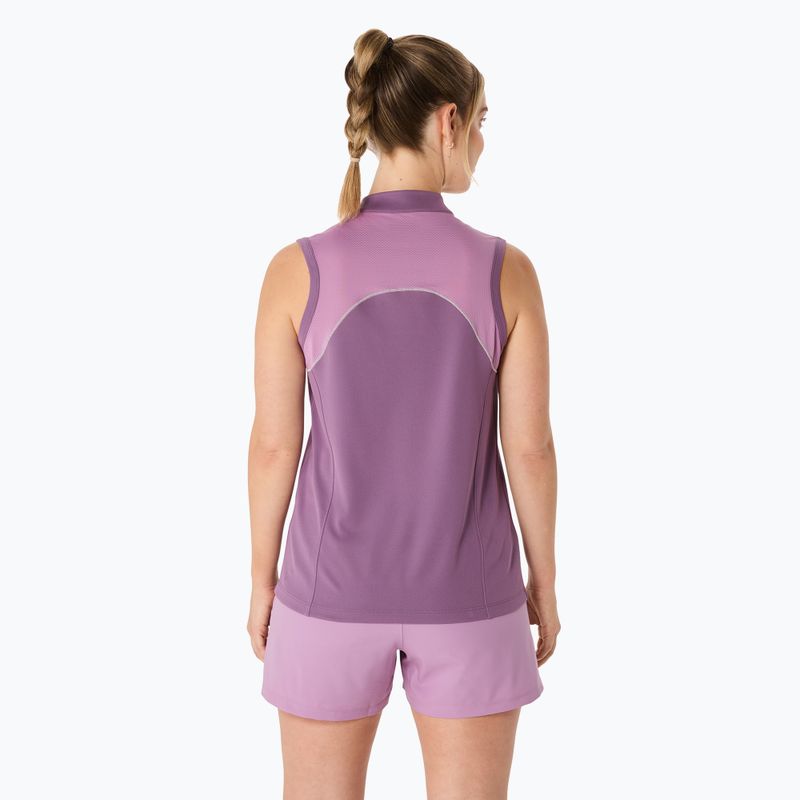 Koszulka tenisowa damska ASICS Padel Court Tank dark ube 3