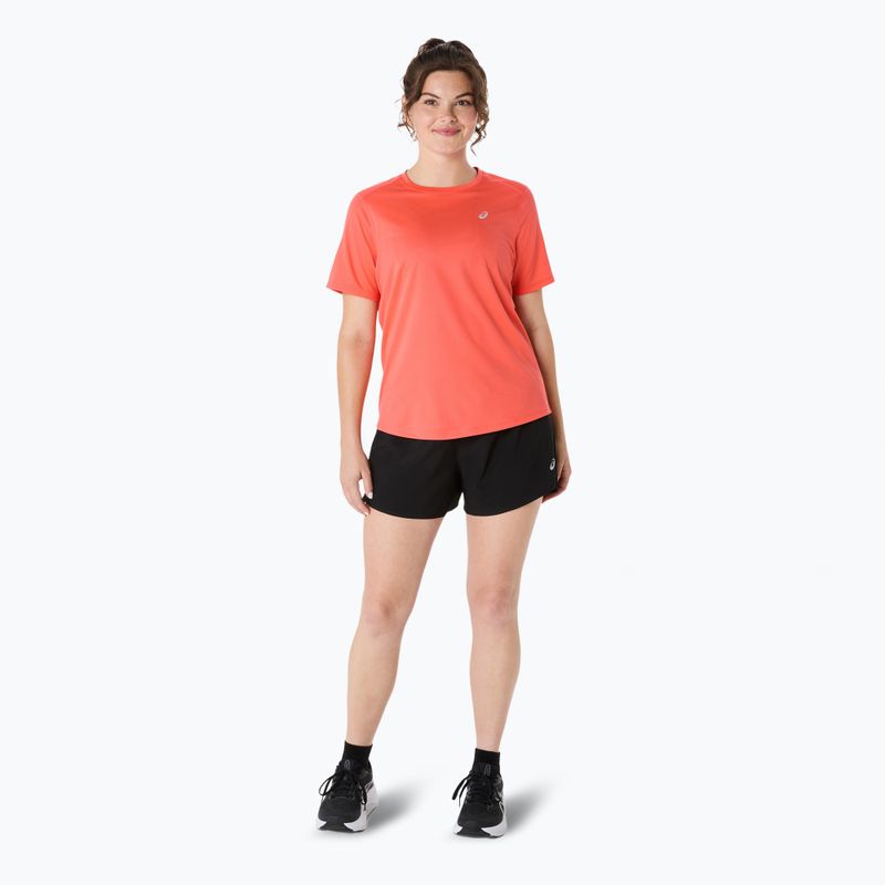 Koszulka do biegania damska ASICS Core Top coral reef 2