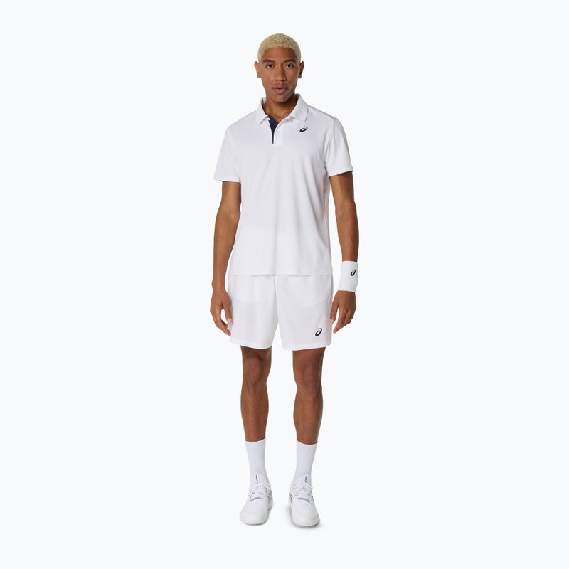 Spodenki tenisowe męskie ASICS Court 9IN brilliant white 2