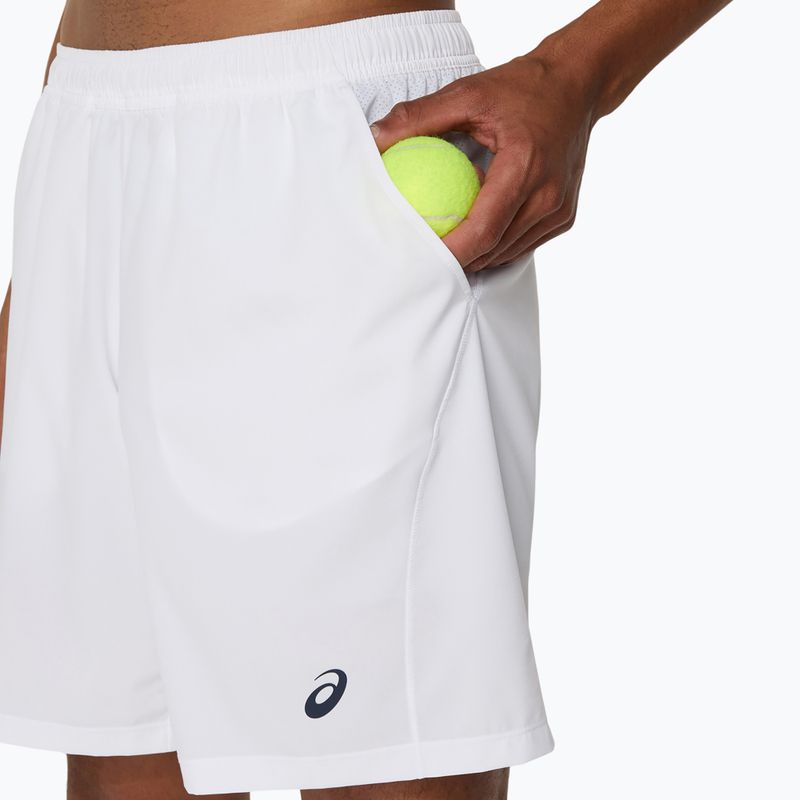 Spodenki tenisowe męskie ASICS Court 9IN brilliant white 6