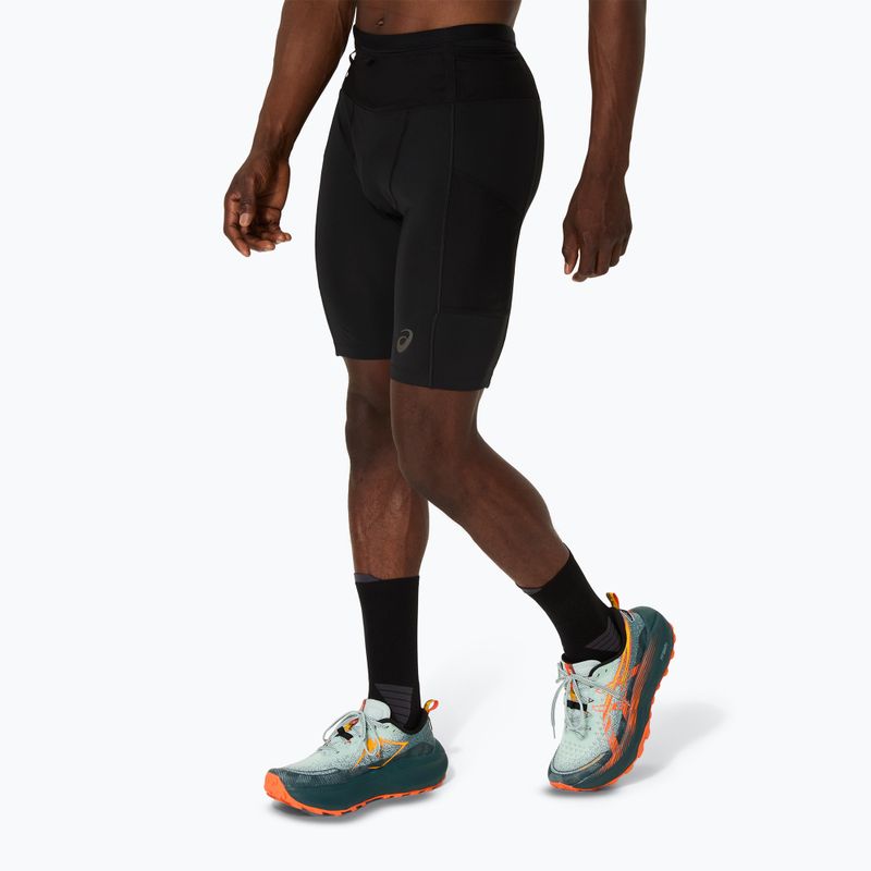 Spodenki do biegania męskie ASICS Fujitrail Elite Sprinter performance black 4