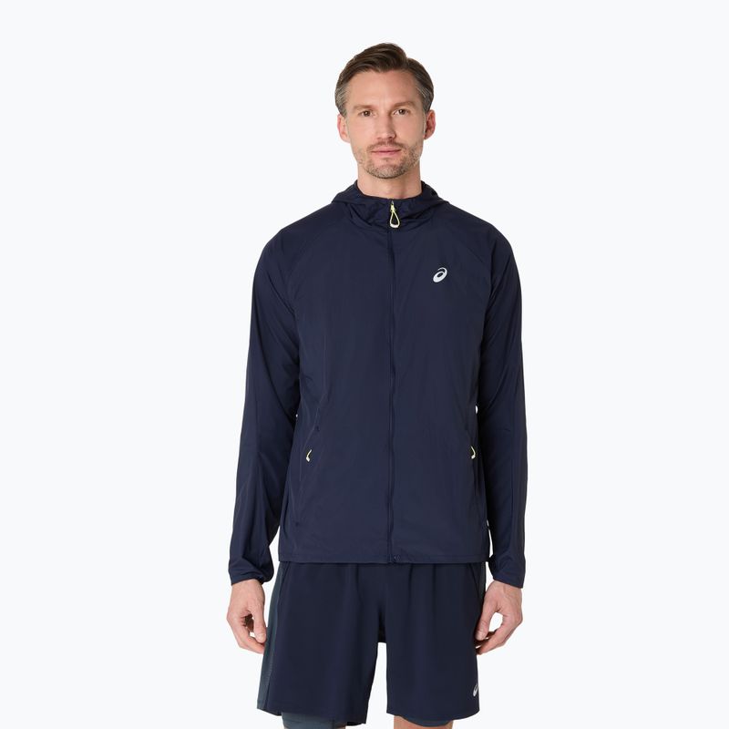 Kurtka do biegania męska ASICS Road Packable Jacket midnight