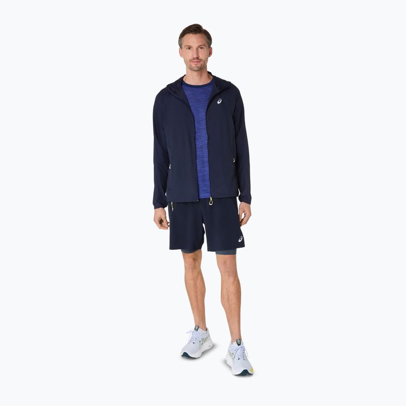 Kurtka do biegania męska ASICS Road Packable Jacket midnight 2