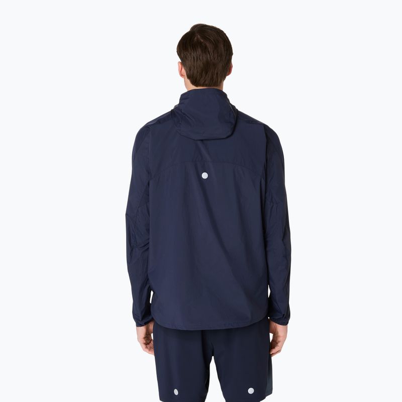 Kurtka do biegania męska ASICS Road Packable Jacket midnight 3
