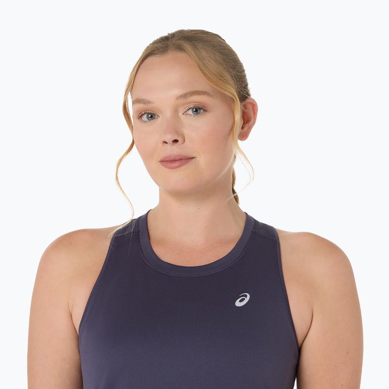Koszulka do biegania damska ASICS Core Tank indigo fog 5