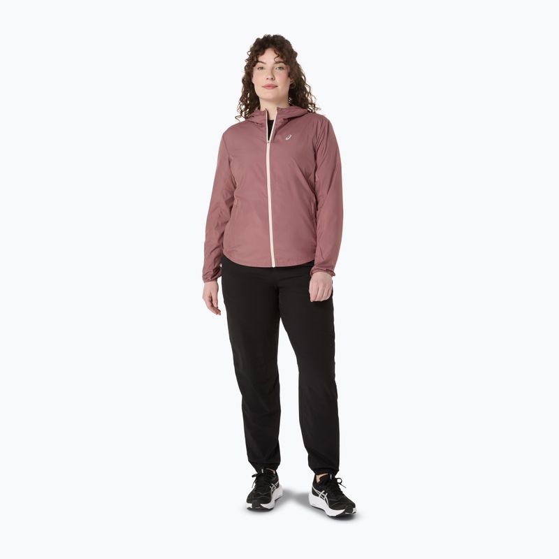 Kurtka do biegania damska ASICS Core rubble red 2