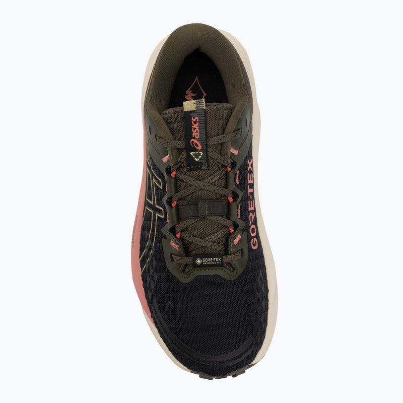 Buty do biegania damskie ASICS Gel-Trabuco 13 GTX black/lemongrass 5