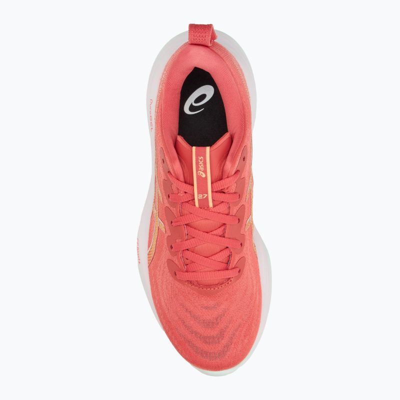 Buty do biegania damskie ASICS Gel-Cumulus 27 dark pink clay/cream 5