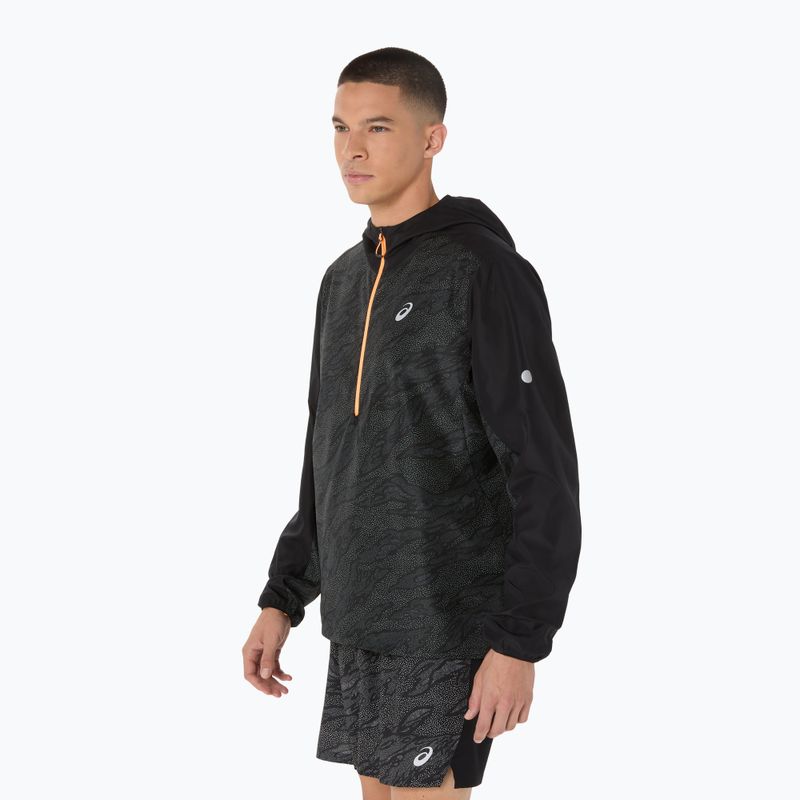 Kurtka do biegania męska ASICS Fujitrail Packable Windbreaker performance black 4