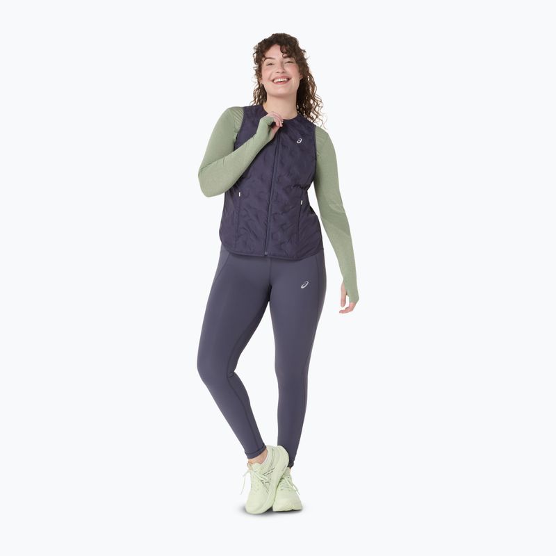 Bezrękawnik do biegania damski ASICS Nagino Run Padded Gilet indigo fog 7