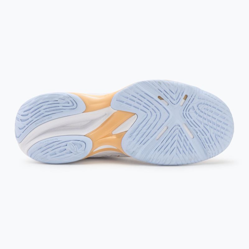 Buty damskie ASICS Netburner Ballistic FF 4 white/champagne 4