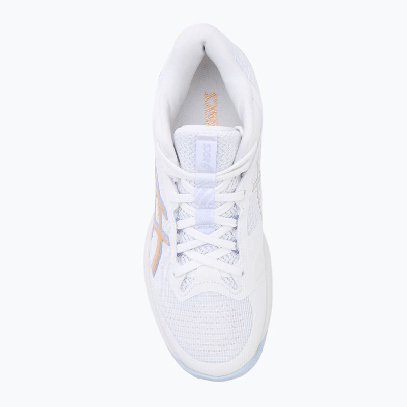 Buty damskie ASICS Netburner Ballistic FF 4 white/champagne 5