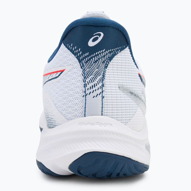Buty męskie ASICS Netburner Ballistic FF 4 white/mako blue 6