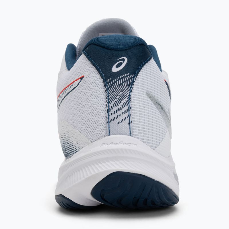 Buty męskie ASICS Netburner Ballistic FF 4 white/mako blue 6