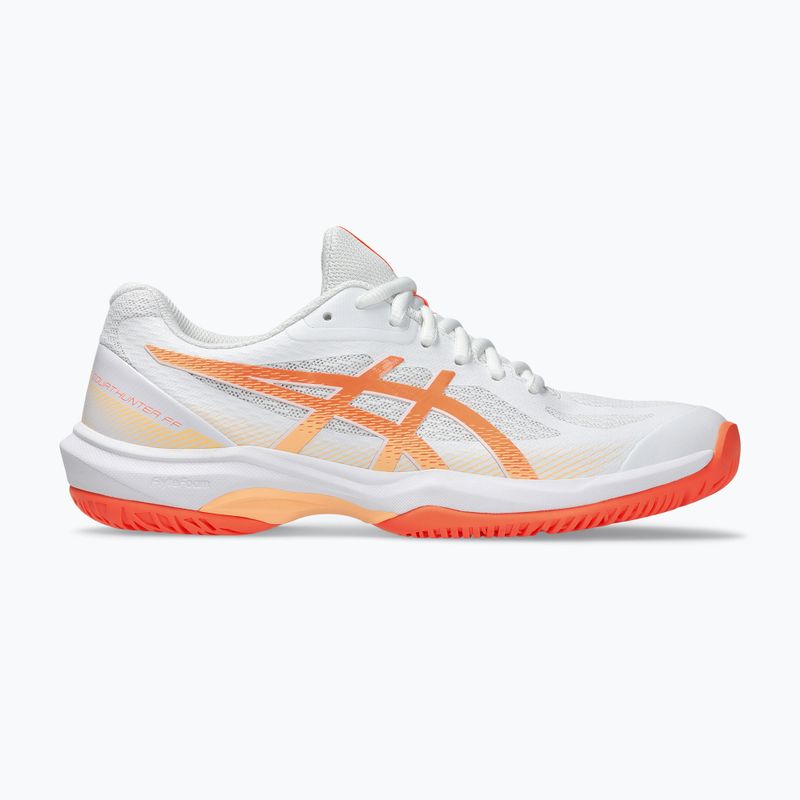 Buty do siatkówki damskie ASICS Court Hunter FF white/vivid coral 8