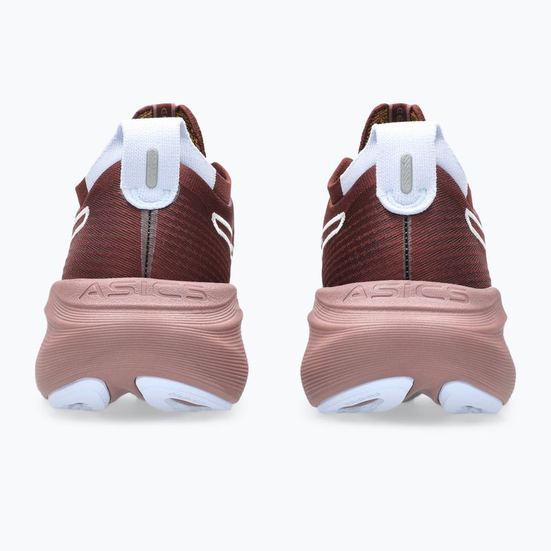 Buty do biegania damskie ASICS Gel-Nimbus 27 TR nature bathing/dark red planet 12