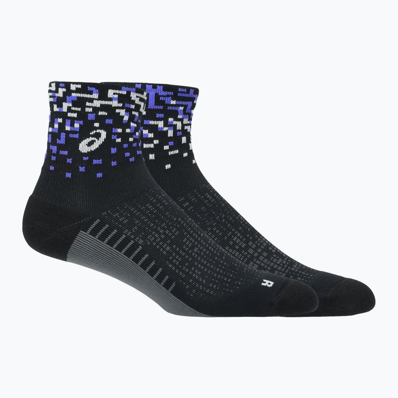 Skarpety ASICS Performance Run Quarter performance black/cobalt burst/white