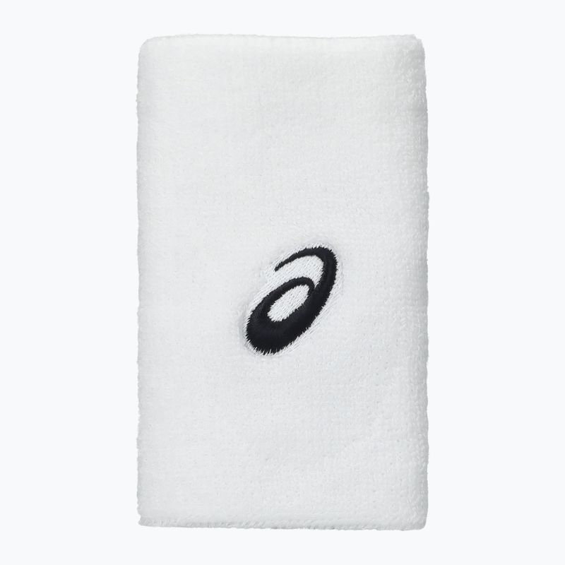 Frotki na nadgarstki ASICS Wrist Band Long 2 szt. brilliant white