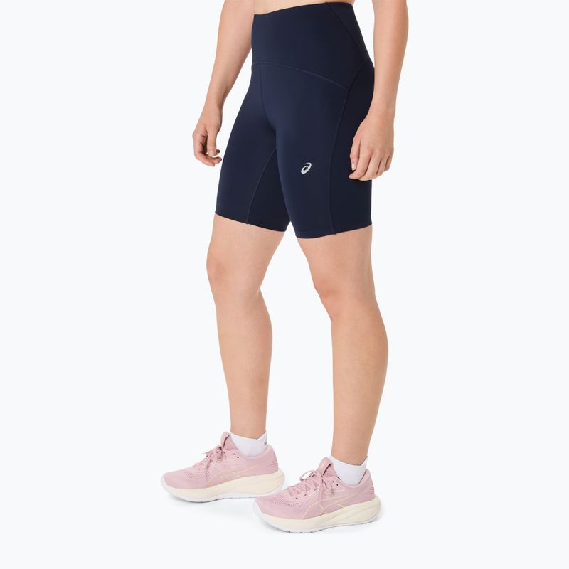 Spodenki do biegania damskie ASICS Road High Waist 8IN Sprinter midnight 4