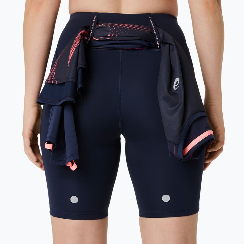 Spodenki do biegania damskie ASICS Road High Waist 8IN Sprinter midnight 9