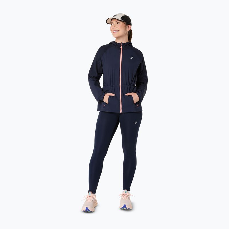 Kurtka do biegania damska ASICS Road Packable midnight 2