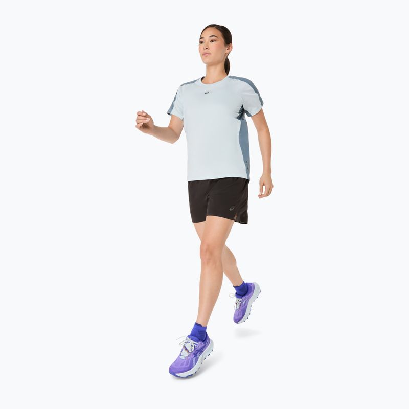 Koszulka do biegania damska ASICS Fujitrail Elite Top cool grey/ironclad 2