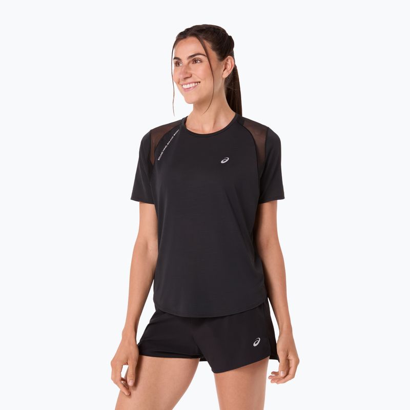 Koszulka do biegania damska ASICS Road performance black