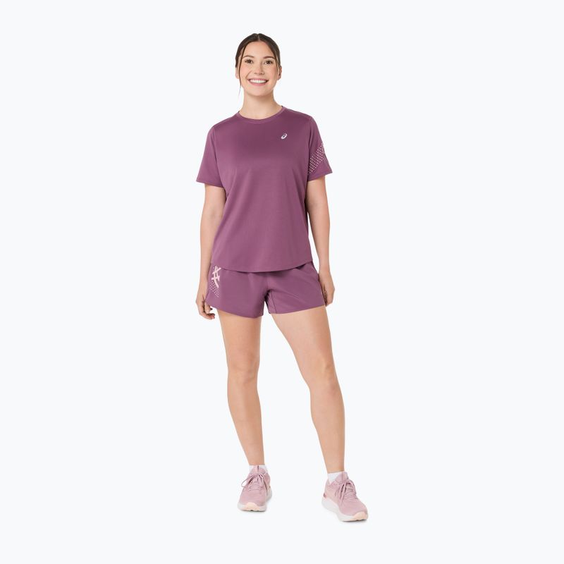 Spodenki do biegania damskie ASICS Icon 4IN velvet purple 2