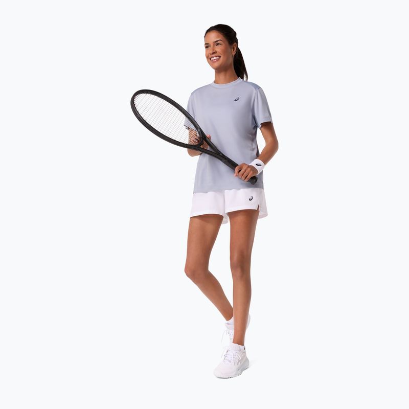 Koszulka tenisowa damska ASICS Court Top W grey/blue 2