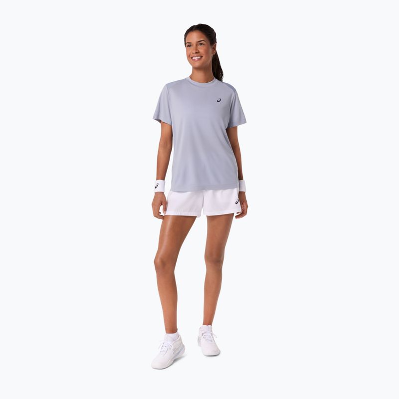 Koszulka tenisowa damska ASICS Court Top W grey/blue 5